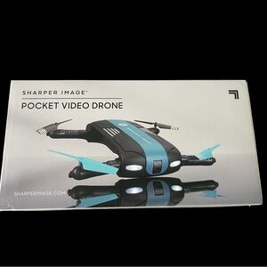 New in Box Sharper Image Pocket Video Drone.